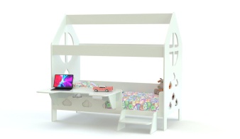 Кровать-домик Лимпо 10.4 BMS