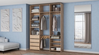 Стеллаж для одежды Мирта 88 BMS для дома