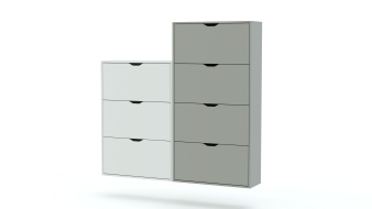 Подвесная Обувница Амарант 1 BMS