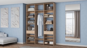 Стеллаж для одежды Мирта 93 BMS для дома