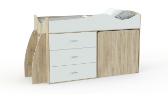 Детская кровать Карлсон Микро 2 BMS со шкафом