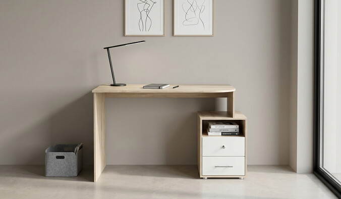 Письменный стол КВ-08-1 Акварель BMS