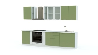 Кухня Ксения BMS в стиле хай-тек