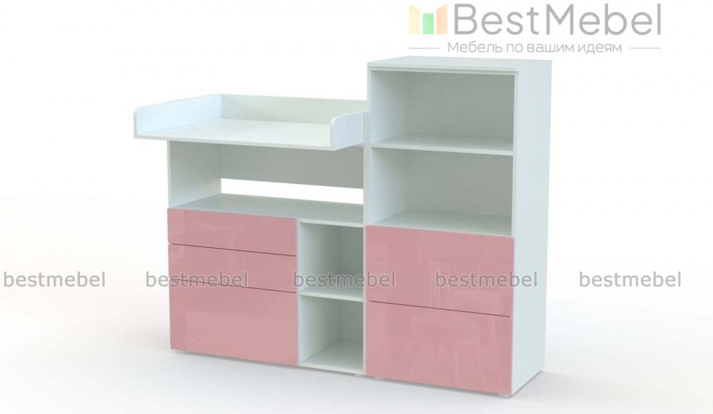 Комод пеленальный Смостад Платса Smastad Platsa 2 - Фото