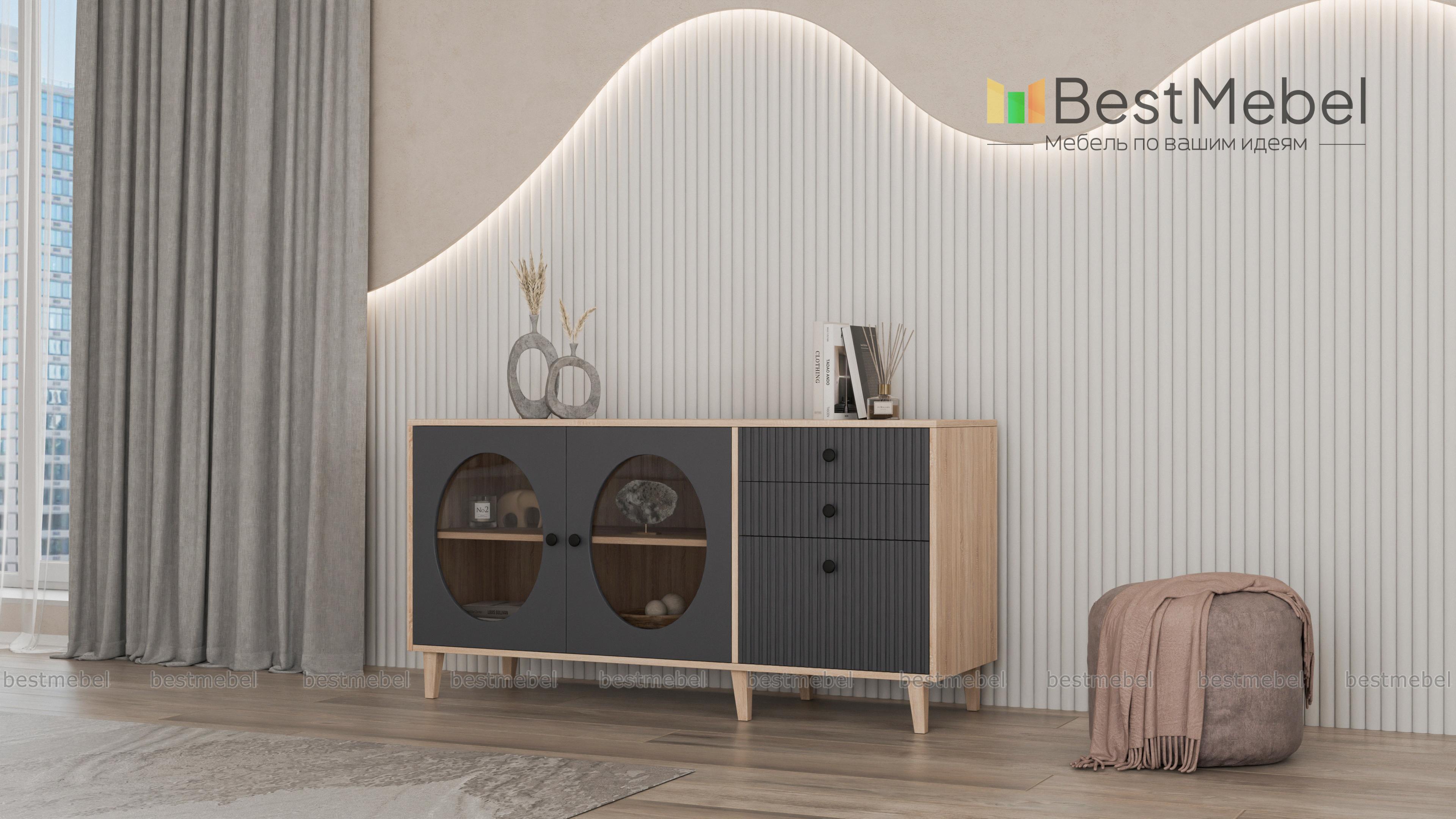 Комод Брукс 4 BMS - Фото