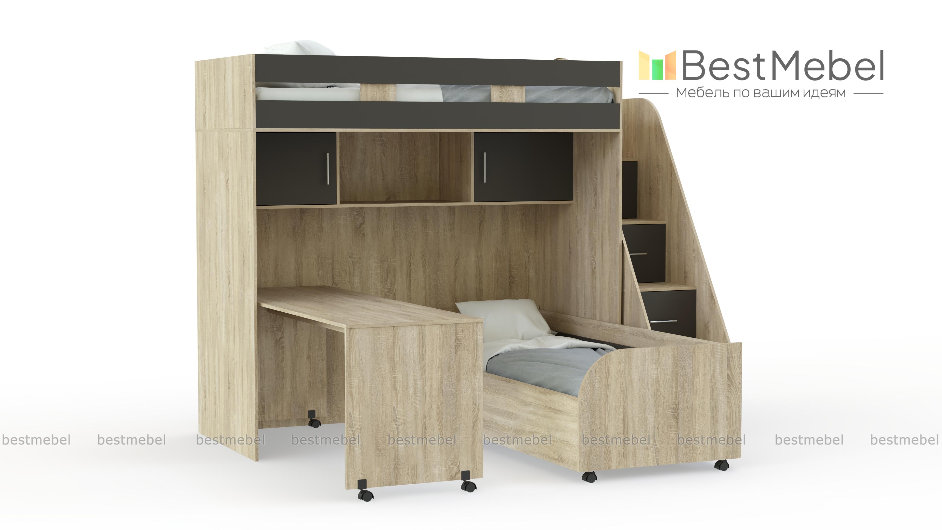 Детская кровать Минима КД-136 BMS - Фото