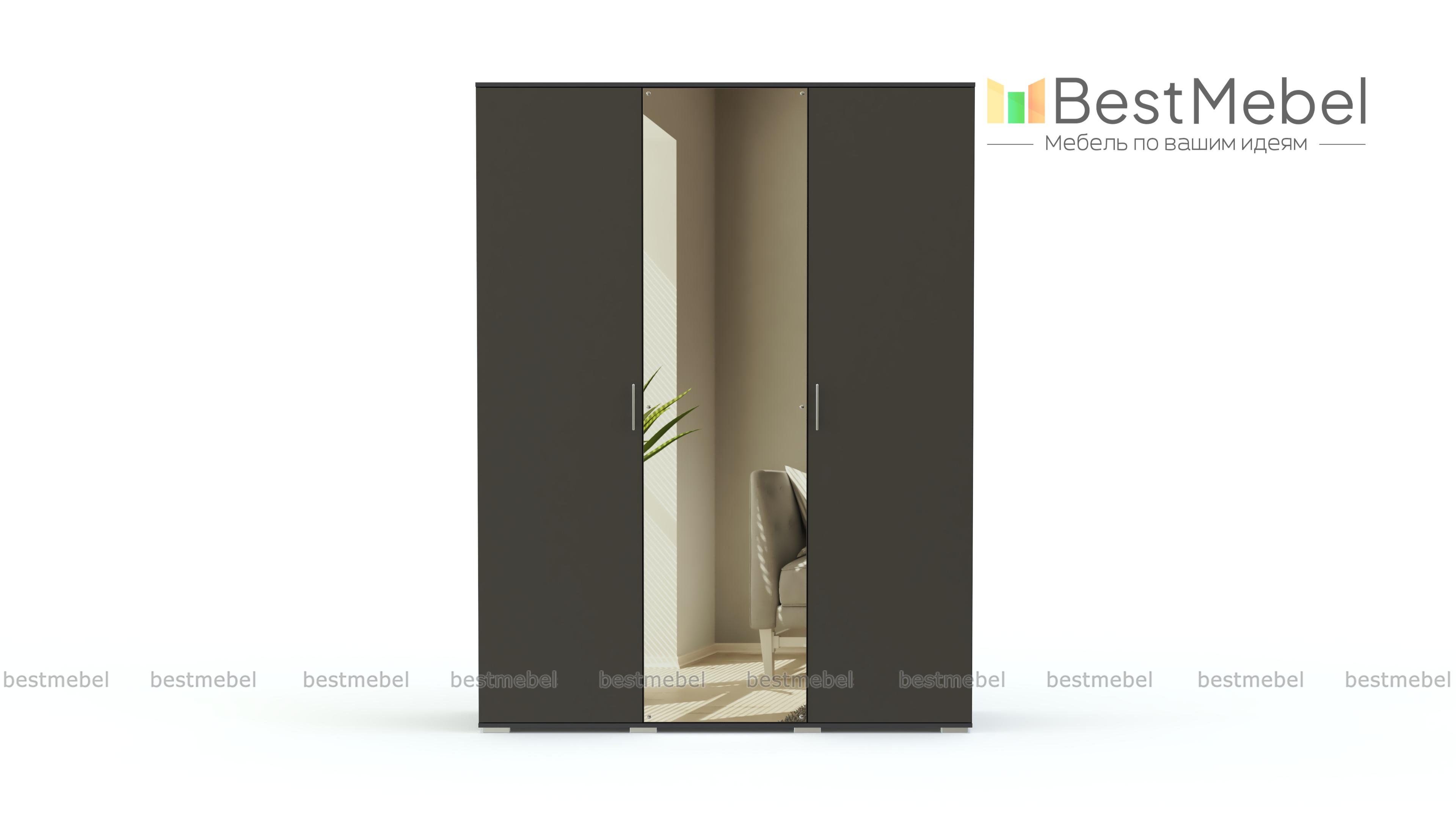 Распашной шкаф Альма 11 BMS - Фото