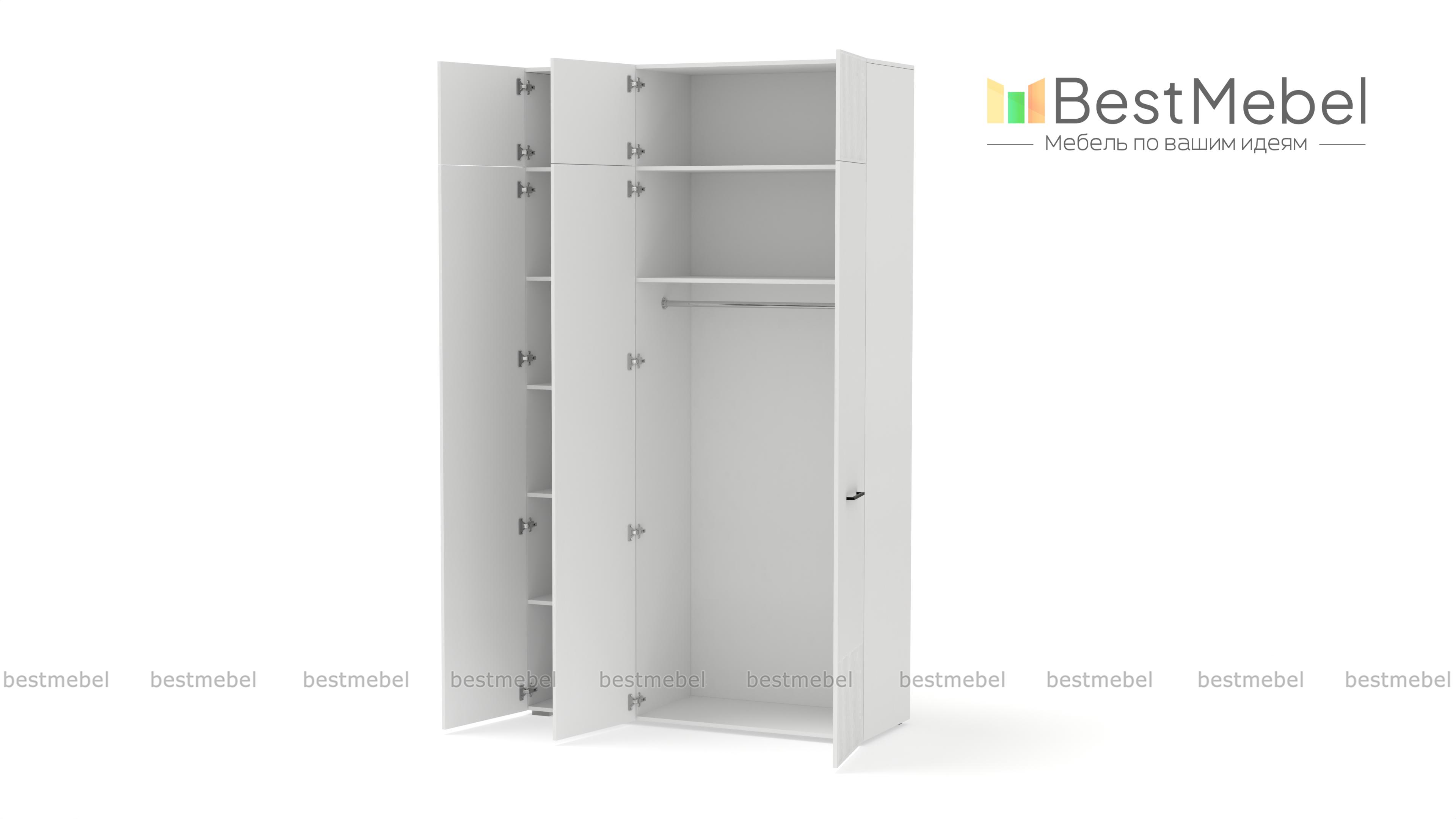 Шкаф распашной Декарт 9 BMS - Фото