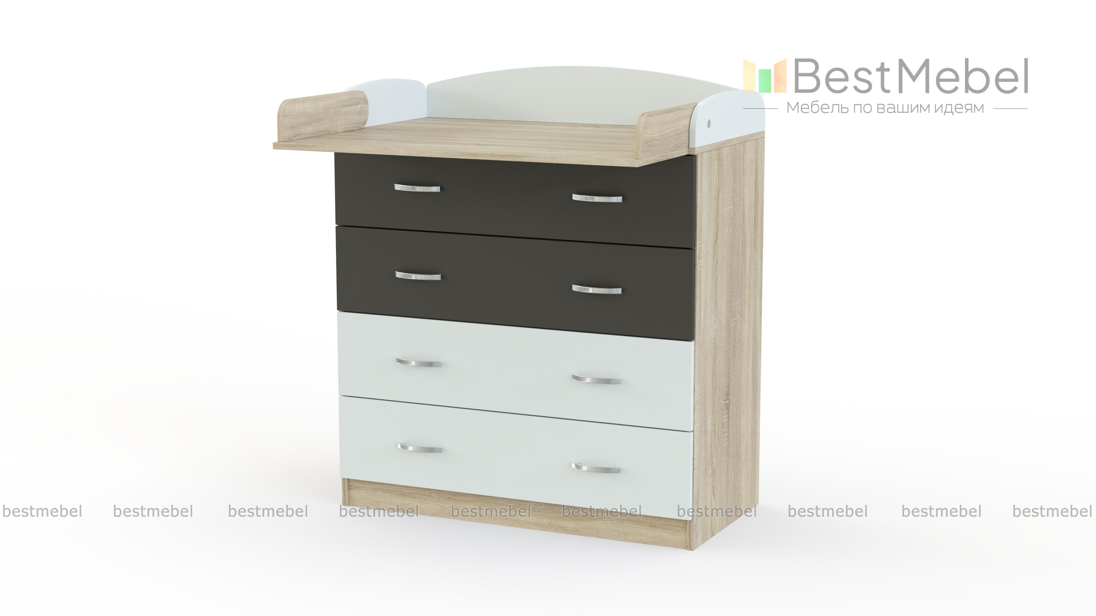 Комод пеленальный Ника Нео 1 BMS