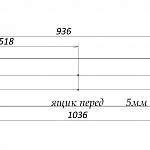 Чертеж Кровать Пафф 11 BMS