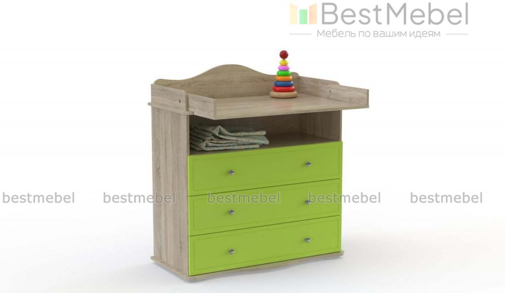 Пеленальный комод Астор 11 BMS - Фото