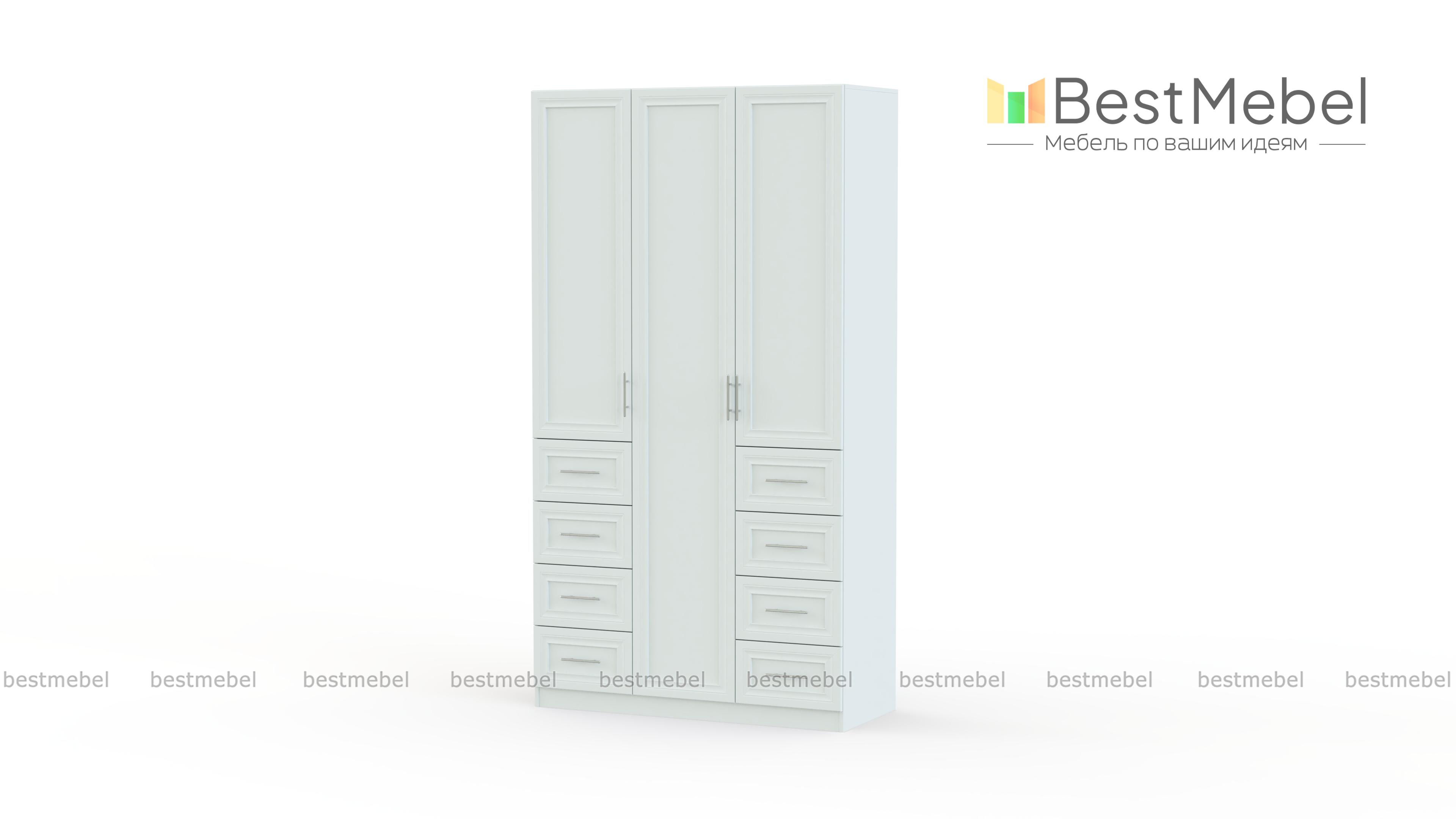 Распашной шкаф Крона 17 BMS - Фото