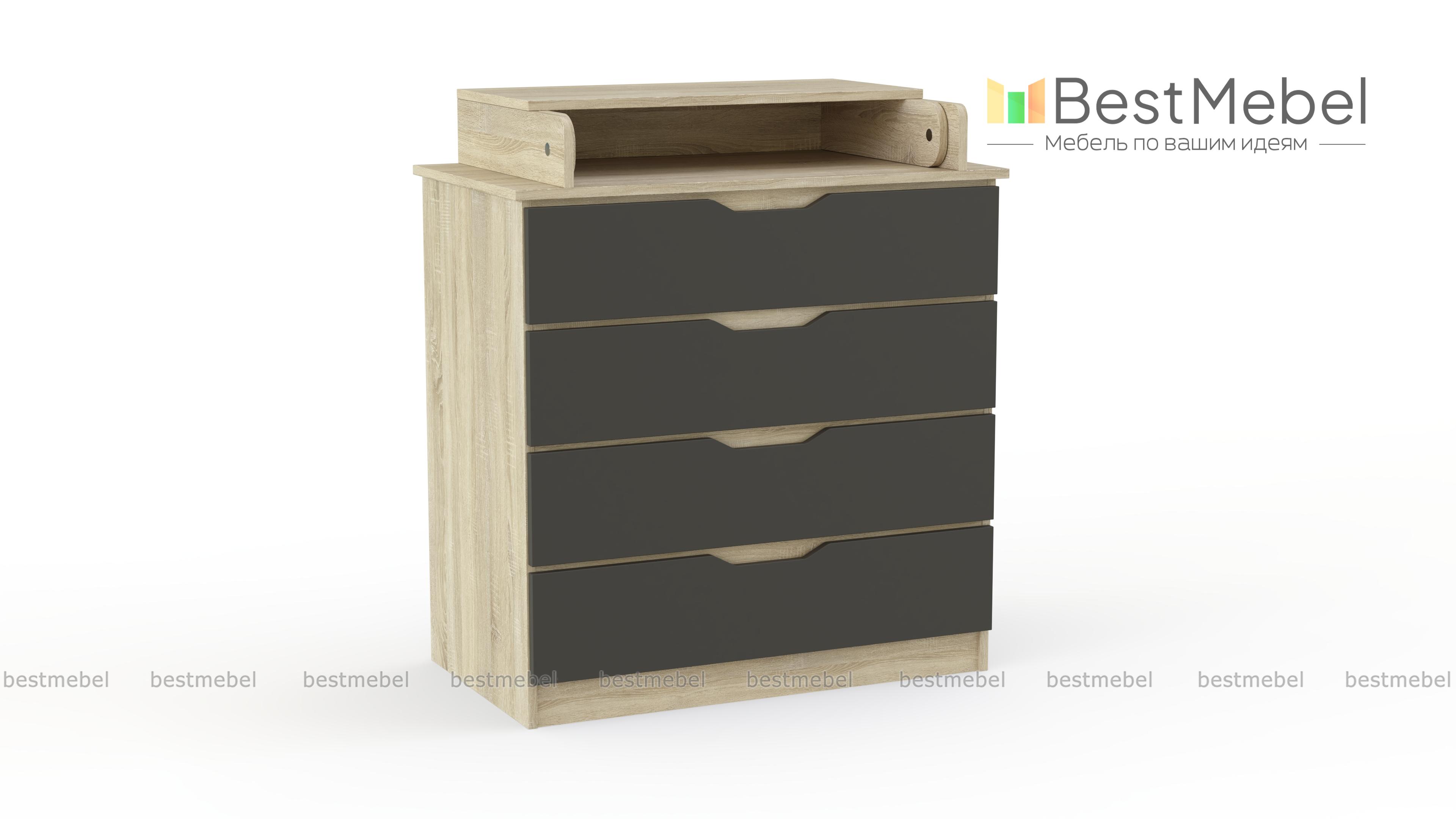 Пеленальный комод Фиона 3 BMS - Фото