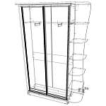 Схема сборки Шкаф-купе Лагуна-39 BMS