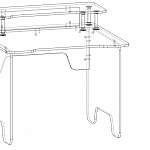Схема сборки Геймерский стол Стим 4 BMS