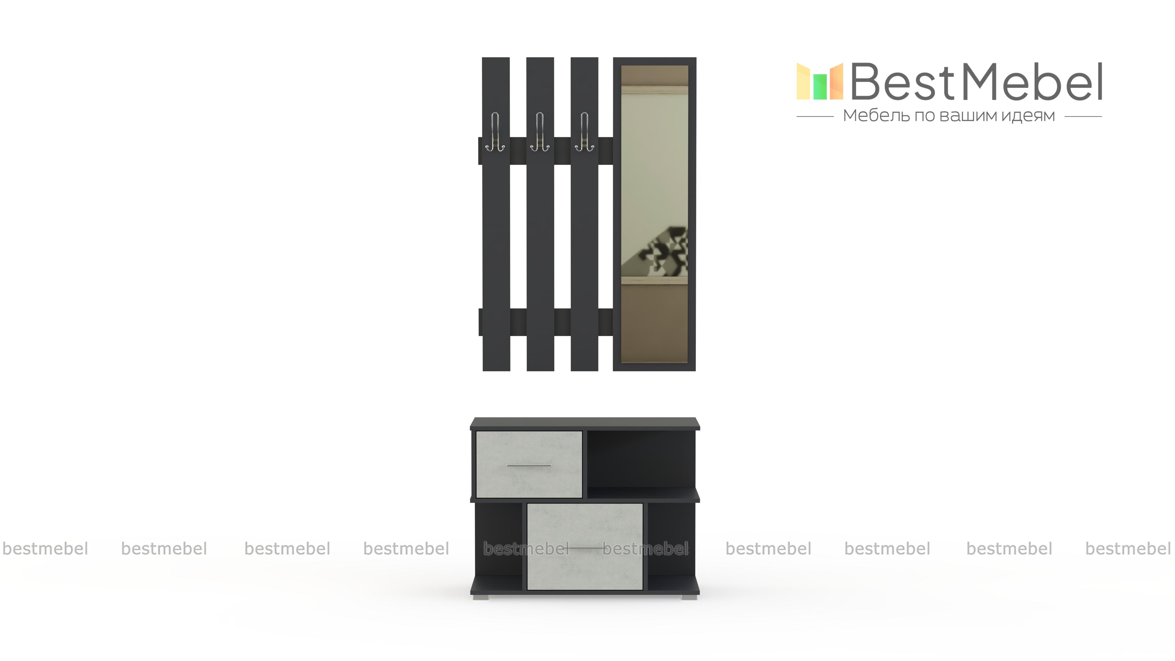 Прихожая Идеал 25 BMS - Фото