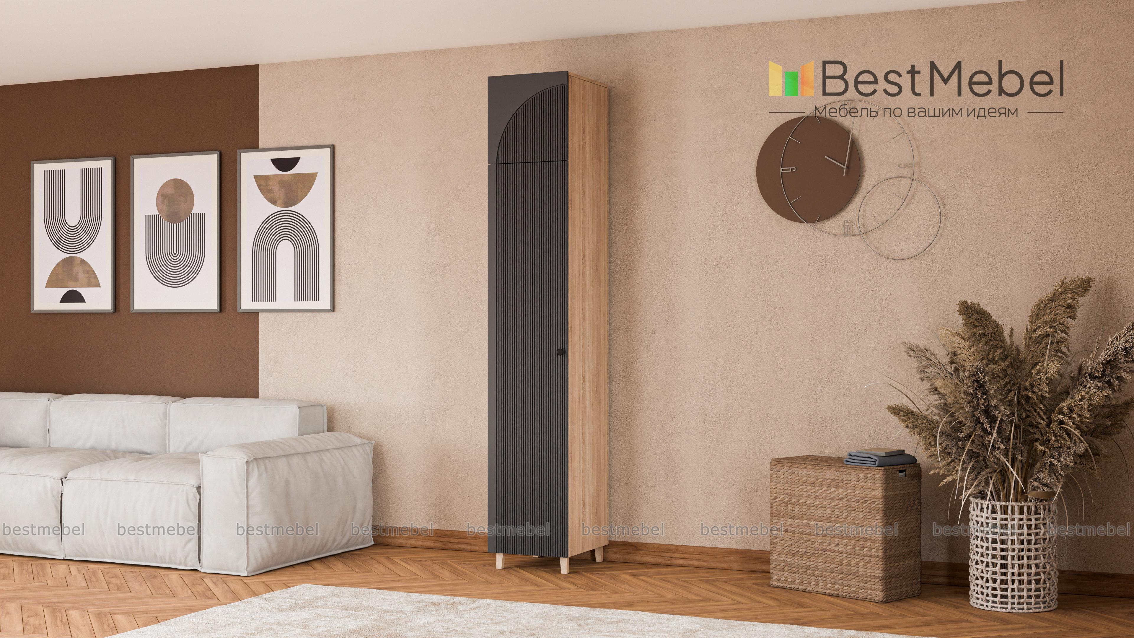 Шкаф-пенал Вивьен 2 BMS - Фото