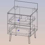 Тумба в ванную Принстон 8 BMS