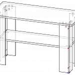 Схема сборки Журнальный столик Бестселлер BMS