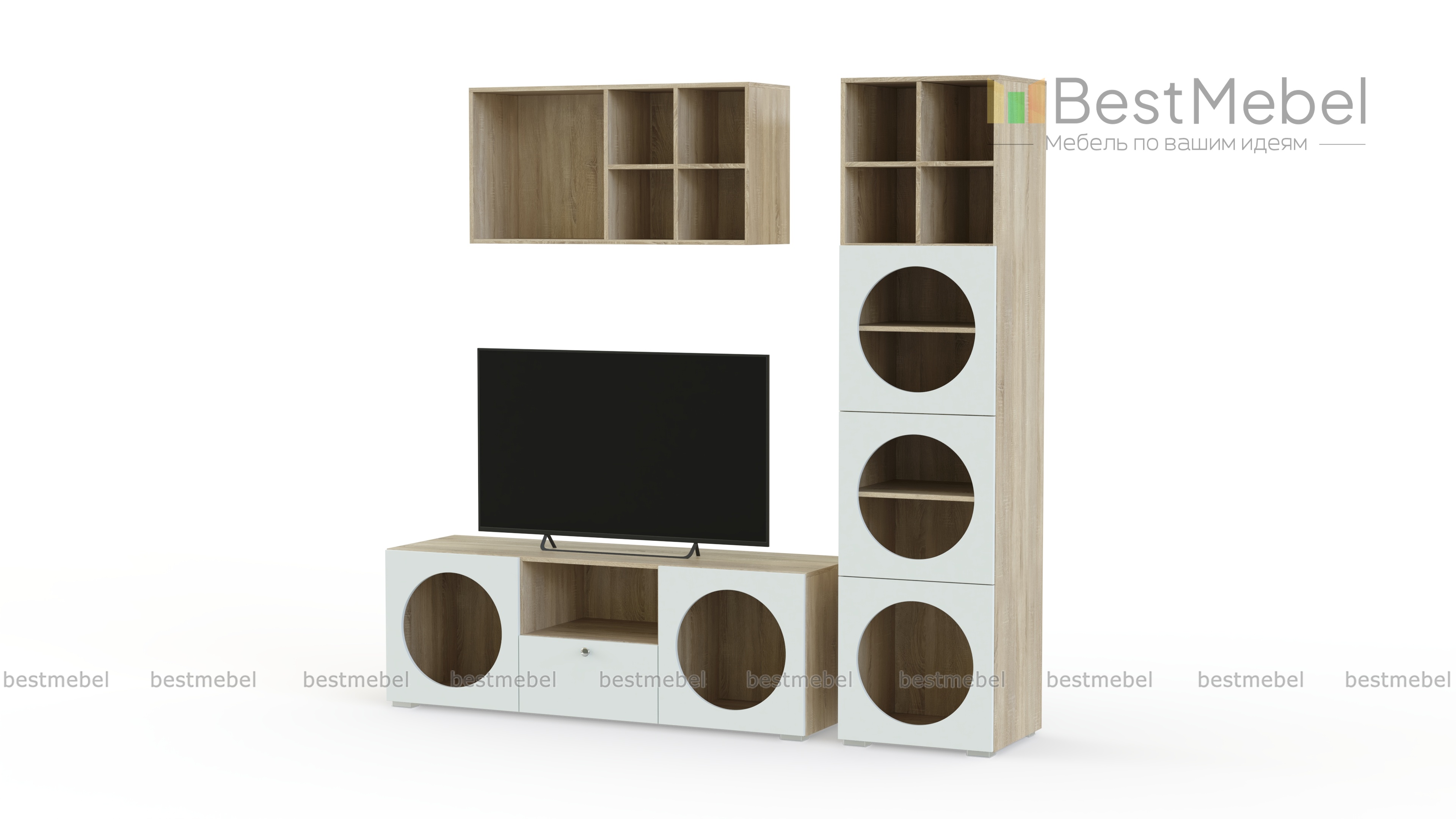 Стенка для гостиной Авелин 2 BMS